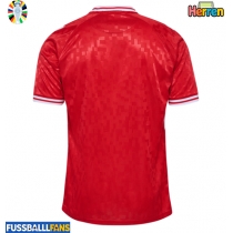 Dänemark Heimtrikot EM 2024 Kurzarm